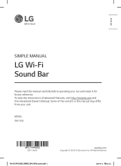 LG SN11RG User Guide