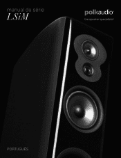 Polk Audio LSiM702F/X LSiM Manual - Portuguese