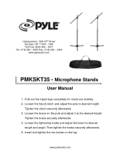 Pyle PMKSKT35 PMKSKT35 Manual 1
