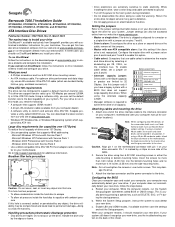 Seagate ST3100011A Barracuda 7200.7 PATA Install Guide