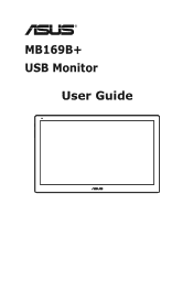 Asus MB169BR MB169B Series User Guide for English Edition