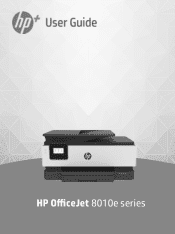 HP OfficeJet 8010e User Guide