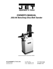 JET Tools JSG-96OS User Manual
