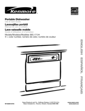 Kenmore 1772 Use and Care Guide
