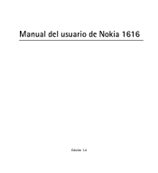 Nokia 1616 Nokia 1616 User Guide in Spanish