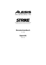 Alesis Strike Pro Special Edition German Strike Pro Special Edition - Module User Guide