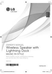 LG ND2530 Owners Manual - English