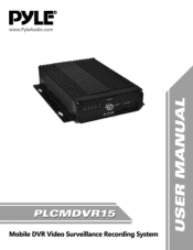 Pyle UPLCMDVR15 User Manual