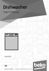 Beko DIN48430 Owners Manual