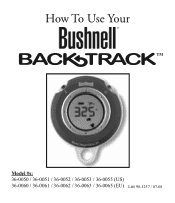 Bushnell 36 0055 User Guide
