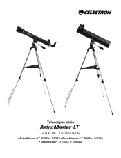 Celestron AstroMaster LT 76AZ Telescope AstroMaster LT Series Manual French