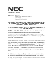 NEC OPS-DRD Infocomm 14 Awards Press Release