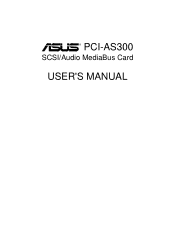 Asus PCI-AS300 User Manual