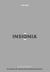 Insignia NS-15E720A12 User Manual (English)