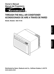 Kenmore 75135 Owners Manual