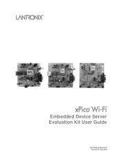 Lantronix xPico Wi-Fi Embedded Wi-Fi Module Evaluation Kit User Guide