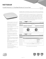 Netgear WAC720 Product Data Sheet