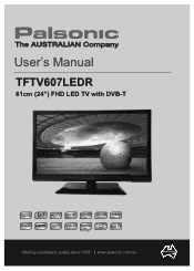 Palsonic TFTV607LEDR Owners Manual