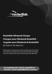 Rocketfish RF-USB95 Tip Compatibility Guide (English)