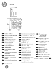 HP LaserJet Managed E60055 Multibin Mailbox Installation Guide