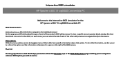 HP Spectre 13-ap0000 BIOS Simulator
