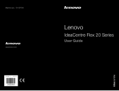 Lenovo Flex 20 Lenovo IdeaCentre Flex 20 Series User Guide
