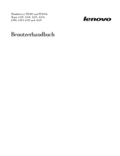 Lenovo ThinkServer TD100 (German) User Guide