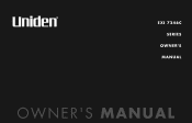 Uniden EXI7246 English Owners Manual