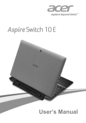 Acer Aspire Switch SW3-013P User Manual 2