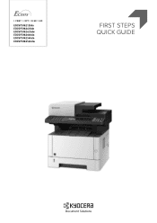 Kyocera ECOSYS M2635dw ECOSYS M2135dn-M2635dw-M2040dn-M2540dw-M2640idw Quick Guide