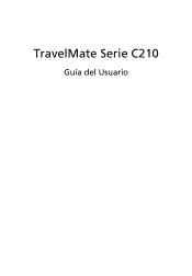 Acer TravelMate C210 TravelMate C210 User's Guide ES