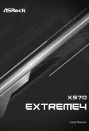 ASRock X570 Extreme4 User Manual