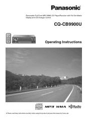 Panasonic CQCB9900U CQCB9900U User Guide
