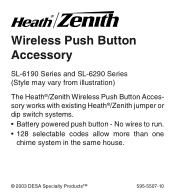 Zenith SL-6199-B User Guide