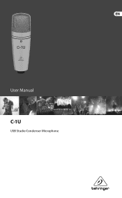 Behringer C-1U Manual