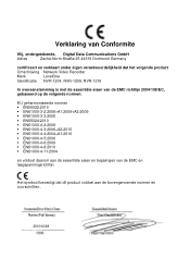 LevelOne NVR-1204 EU Declaration of Conformity