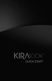 Toshiba KIRAbook 13 i7SC Touch Quick Start Guide for KIRAbook (PSUC2U)