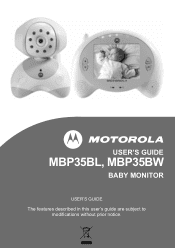 Binatone MBP35 User Manual