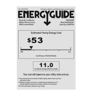 Frigidaire FFRA0622U1 Energy Guide