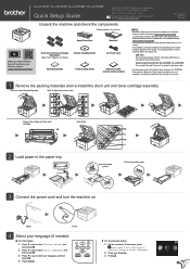 Brother International HL-L3210CW Quick Setup Guide