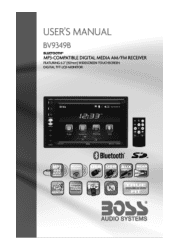 Boss Audio BV9349B User Manual