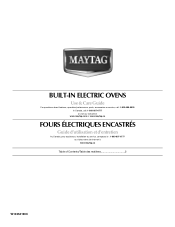 Maytag MMW9730AW Use & Care Guide