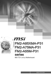 MSI FM2 User Guide