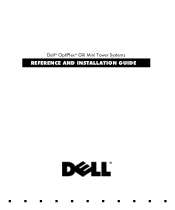 Dell OptiPlex GXi Reference and Installation Guide (