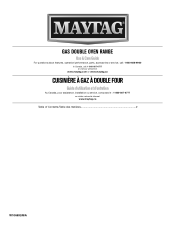 Maytag MGT8720DS Use & Care Guide