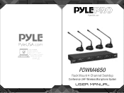 Pyle UPDWM4650 Instruction Manual