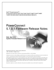 Dell PowerConnect 8100 Release Notes