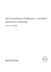 Dell U2422HX Users Guide