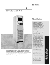 HP D5970A HP Netserver LXr Pro8 Datasheet
