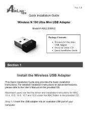 Airlink AWLL5088V2 Quick Installation Guide